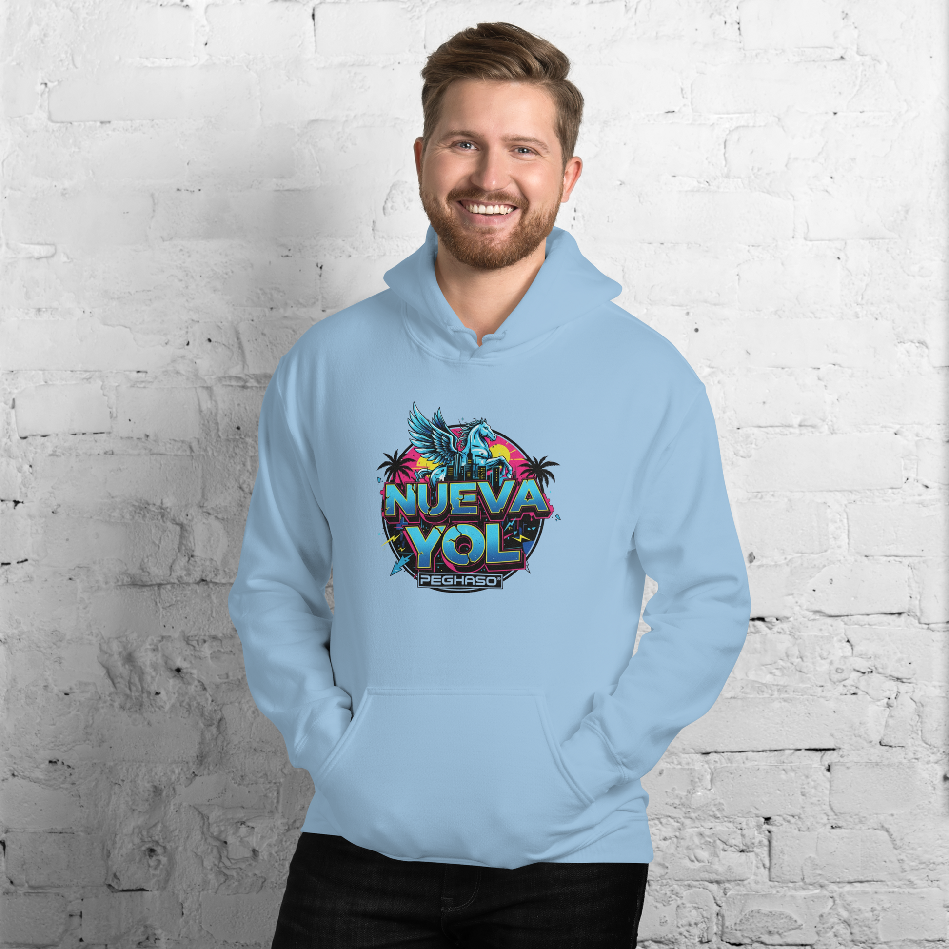 hoodie-sudadera-bad bunny-nueva yol-new york