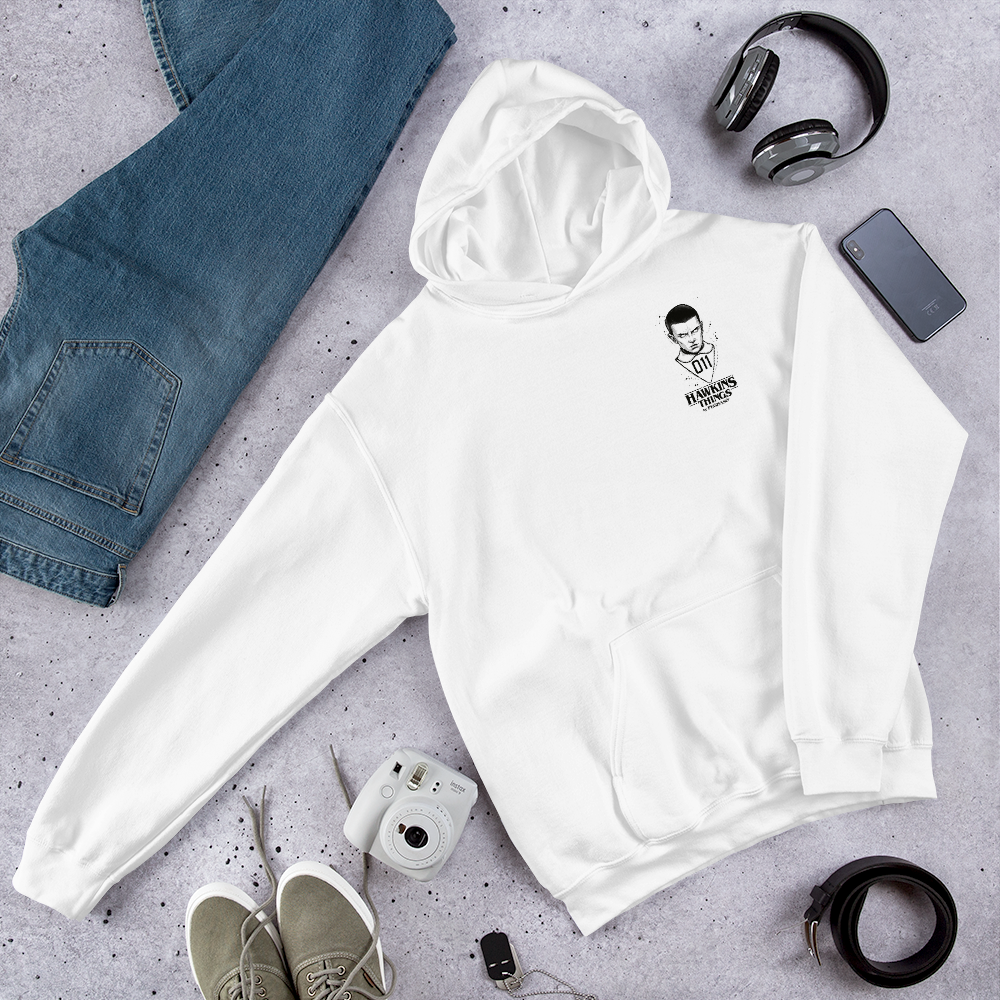 Sudadera hoodie premium 011 Once Eleven diseño exclusivo PEGHASO.