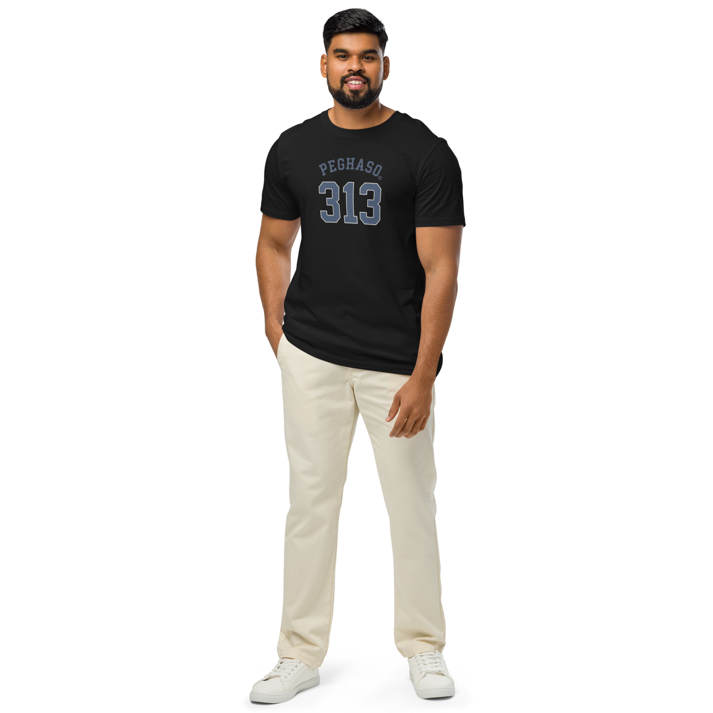 Camiseta Basic Premium "313" de PEGHASO - Algodón Orgánico