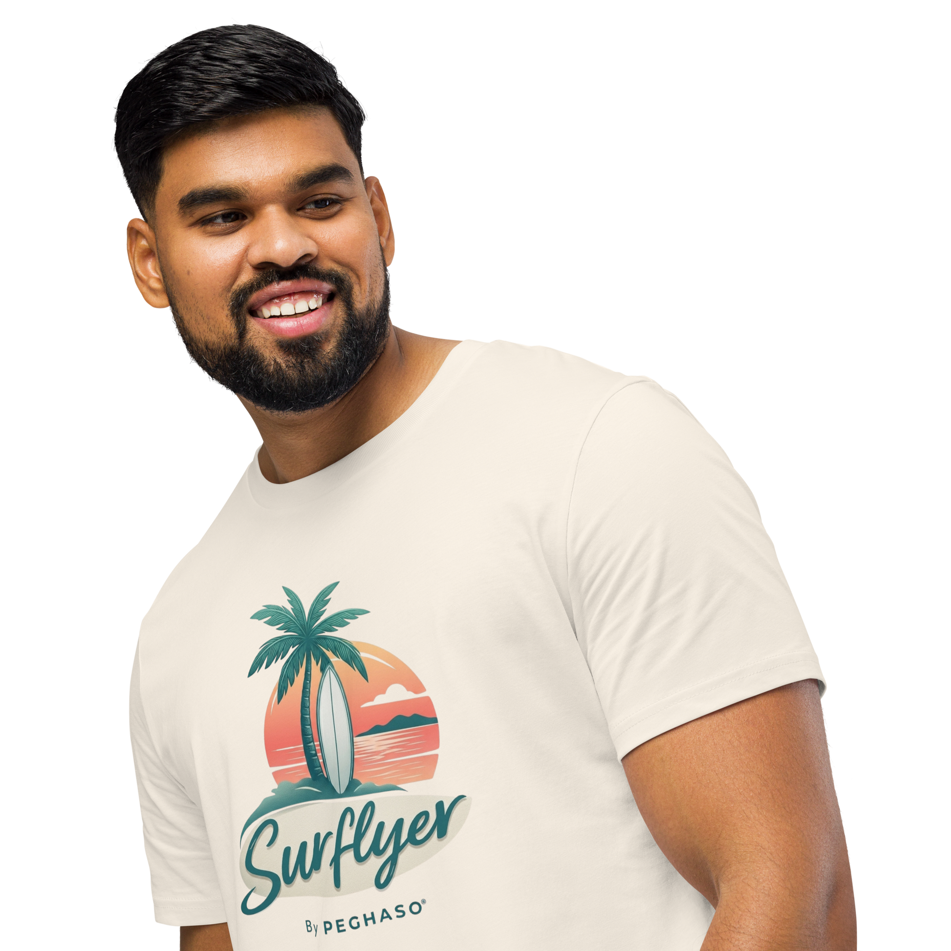 Camiseta-surfera-algodon-organico-peghaso-surflyer