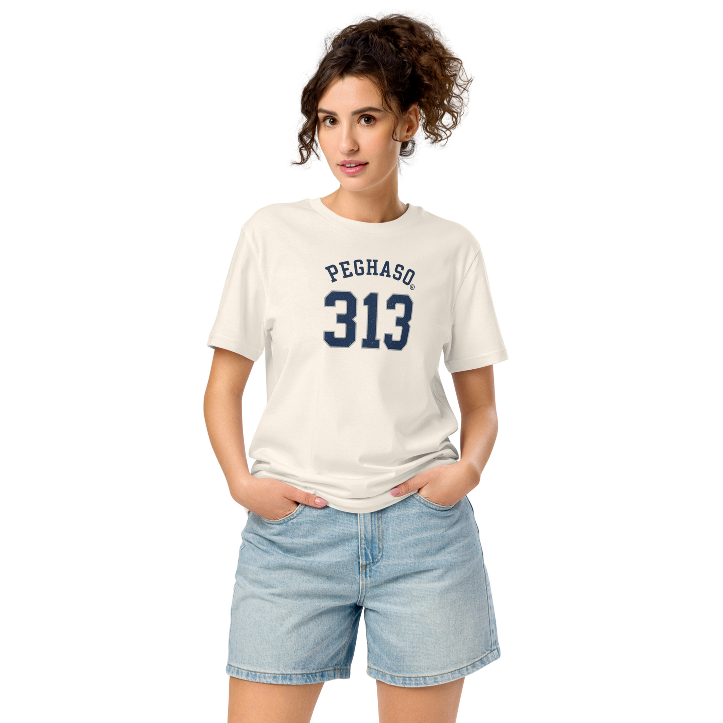 Camiseta Basic Premium "313" de PEGHASO - Algodón Orgánico