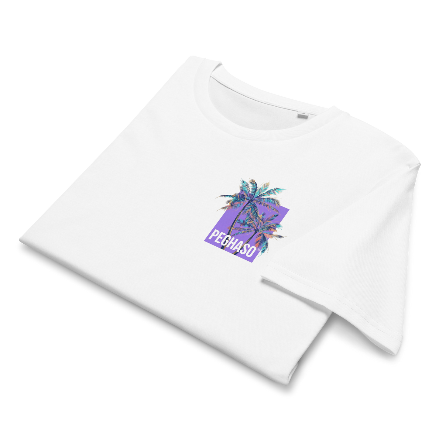 Camiseta California de Algodón Premium "Palmeras" | PEGHASO®