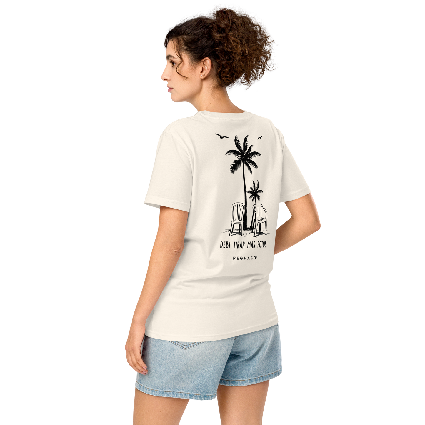 Camiseta "Debí Tirar Más Fotos" - Edición Limitada Peghaso® | Algodón Orgánico Premium