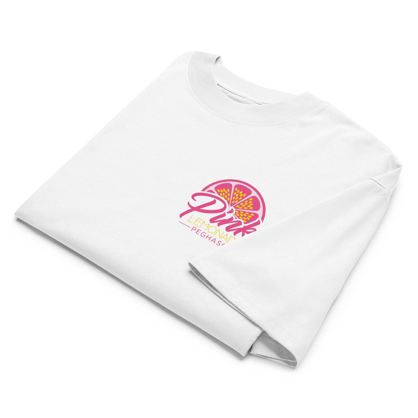 Camiseta Oversize PINK LIMONADE PEGHASO – Streetwear Premium