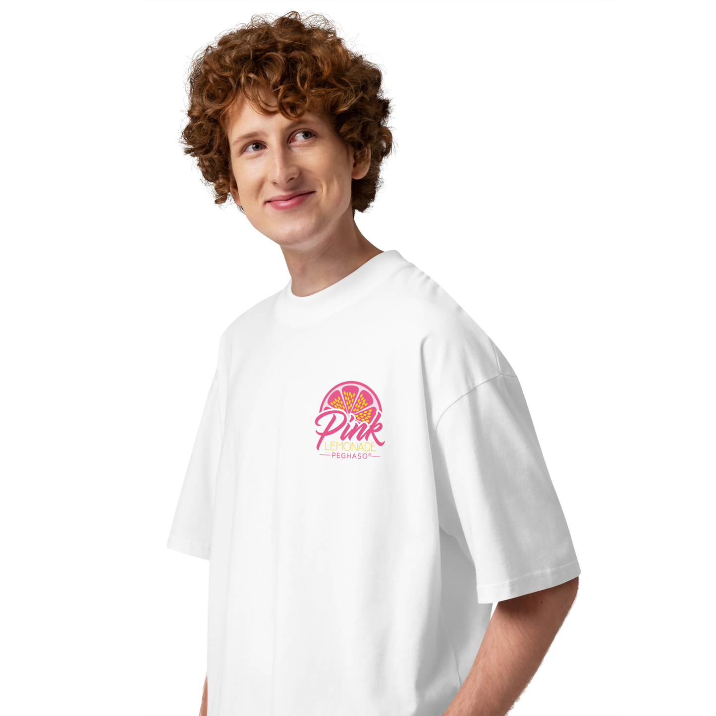 Camiseta Oversize PINK LIMONADE PEGHASO – Streetwear Premium