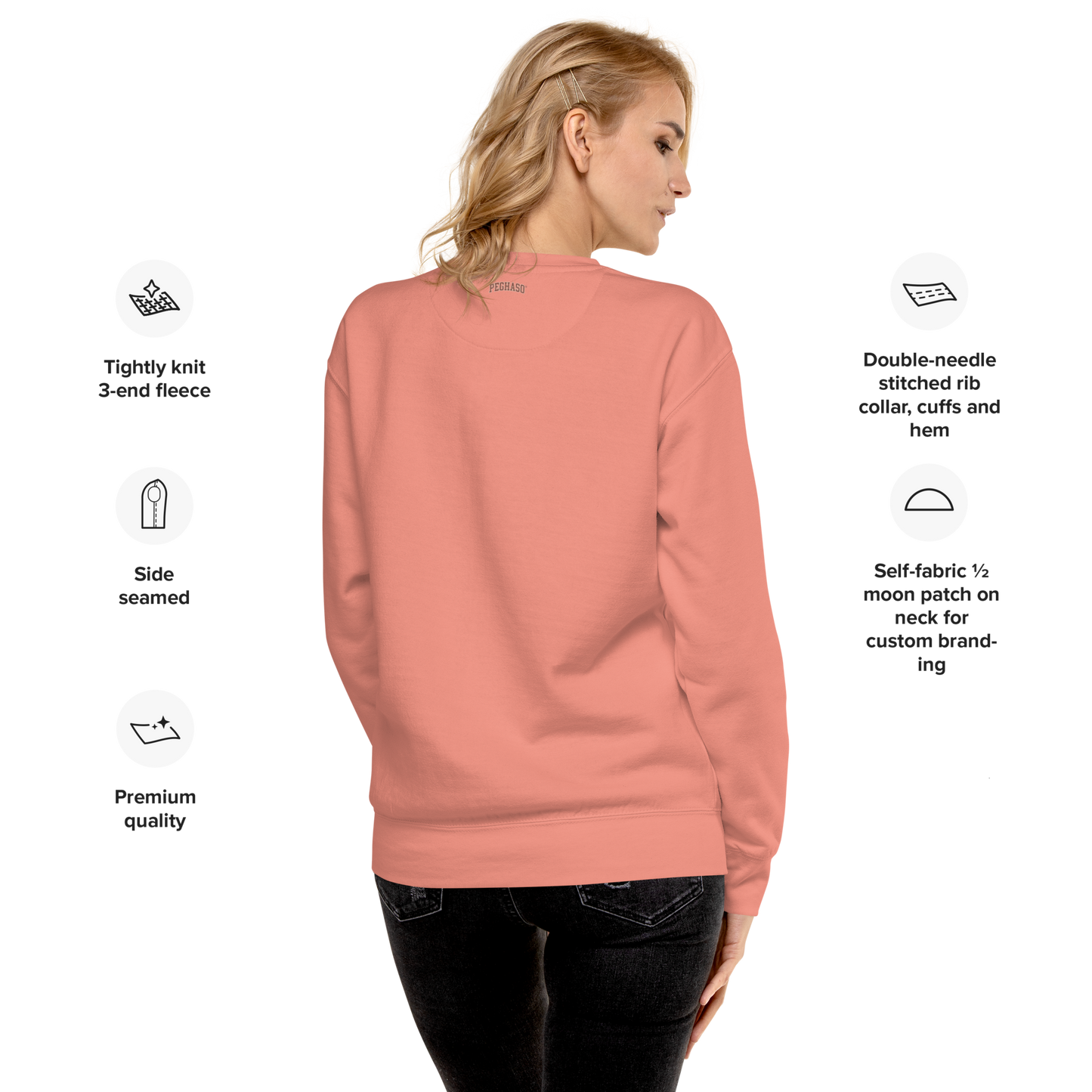 3. Sudadera premium WINTER DAYS PEGHASO