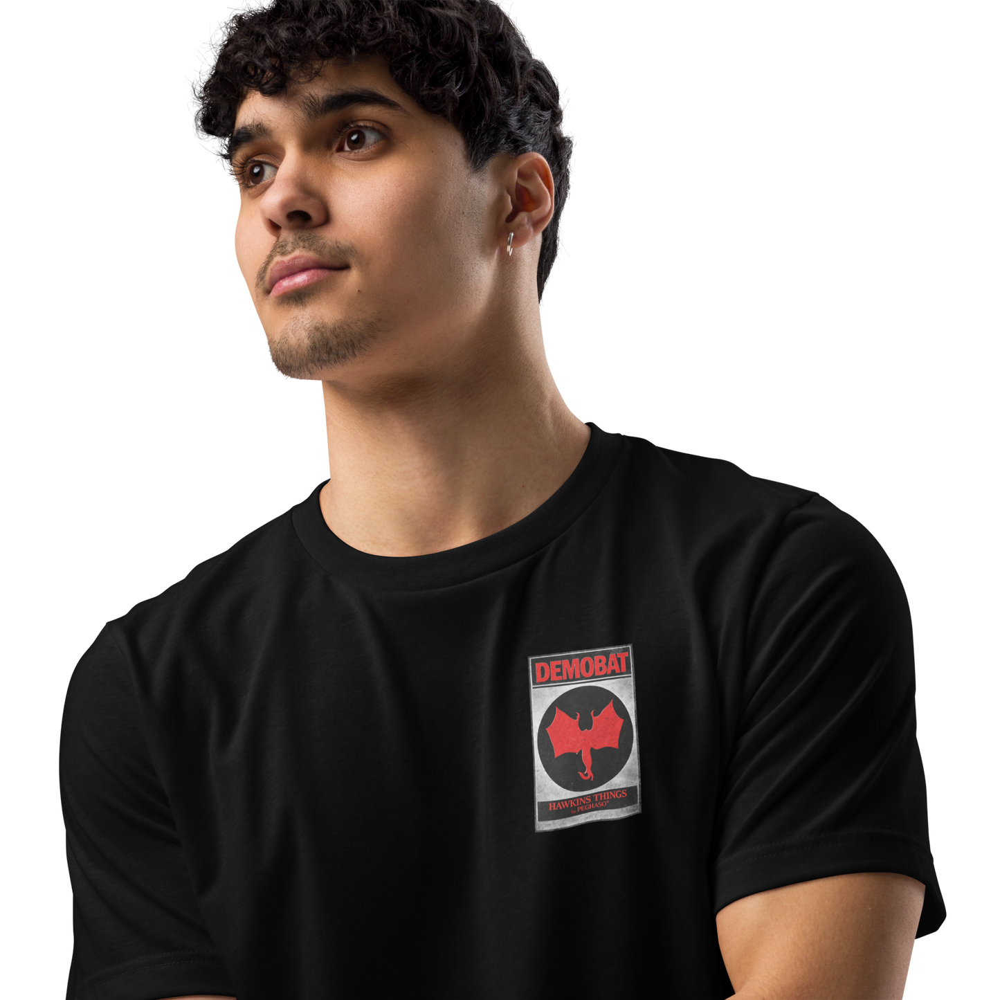 Camiseta DEMOBAT - Colección Hawkins Things | Peghaso®