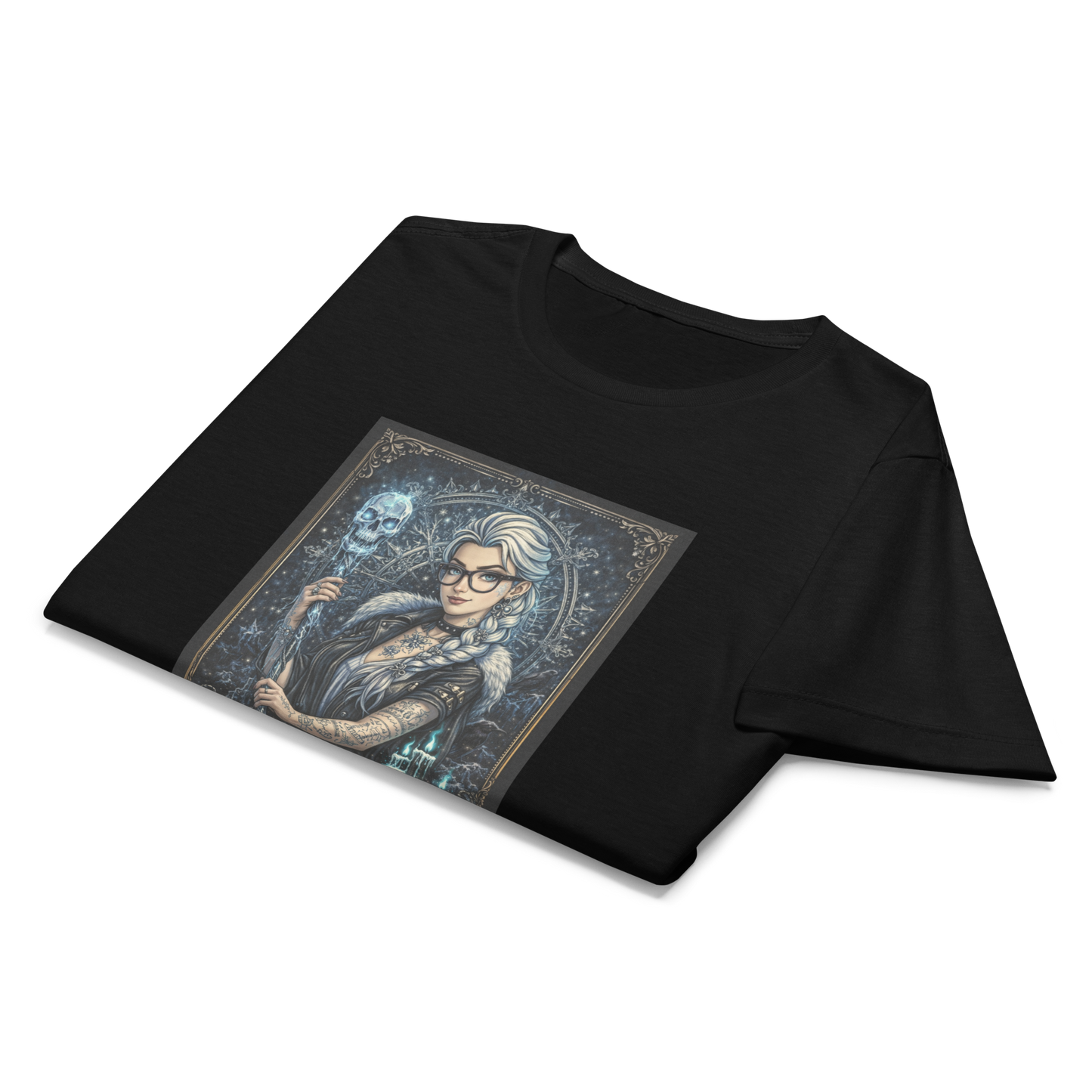 Camiseta FROZEN Elsa "Princesa del Hielo Tatuada" - Colección BAD GIRLS - Peghaso®