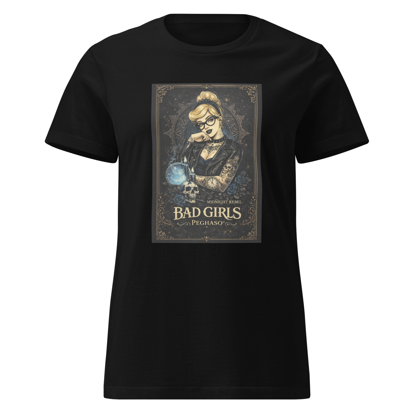 Camiseta Cenicienta Tatuada - Colección BAD GIRLS - Peghaso®