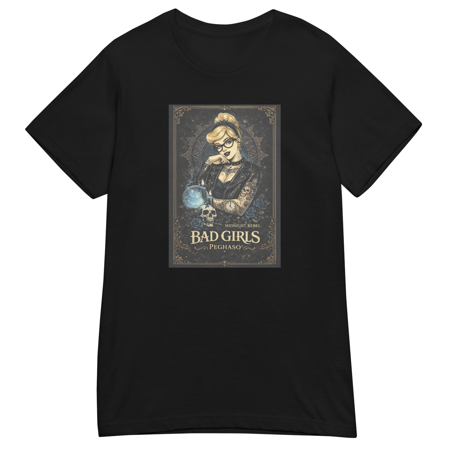 Camiseta Cenicienta Tatuada - Colección BAD GIRLS - Peghaso®