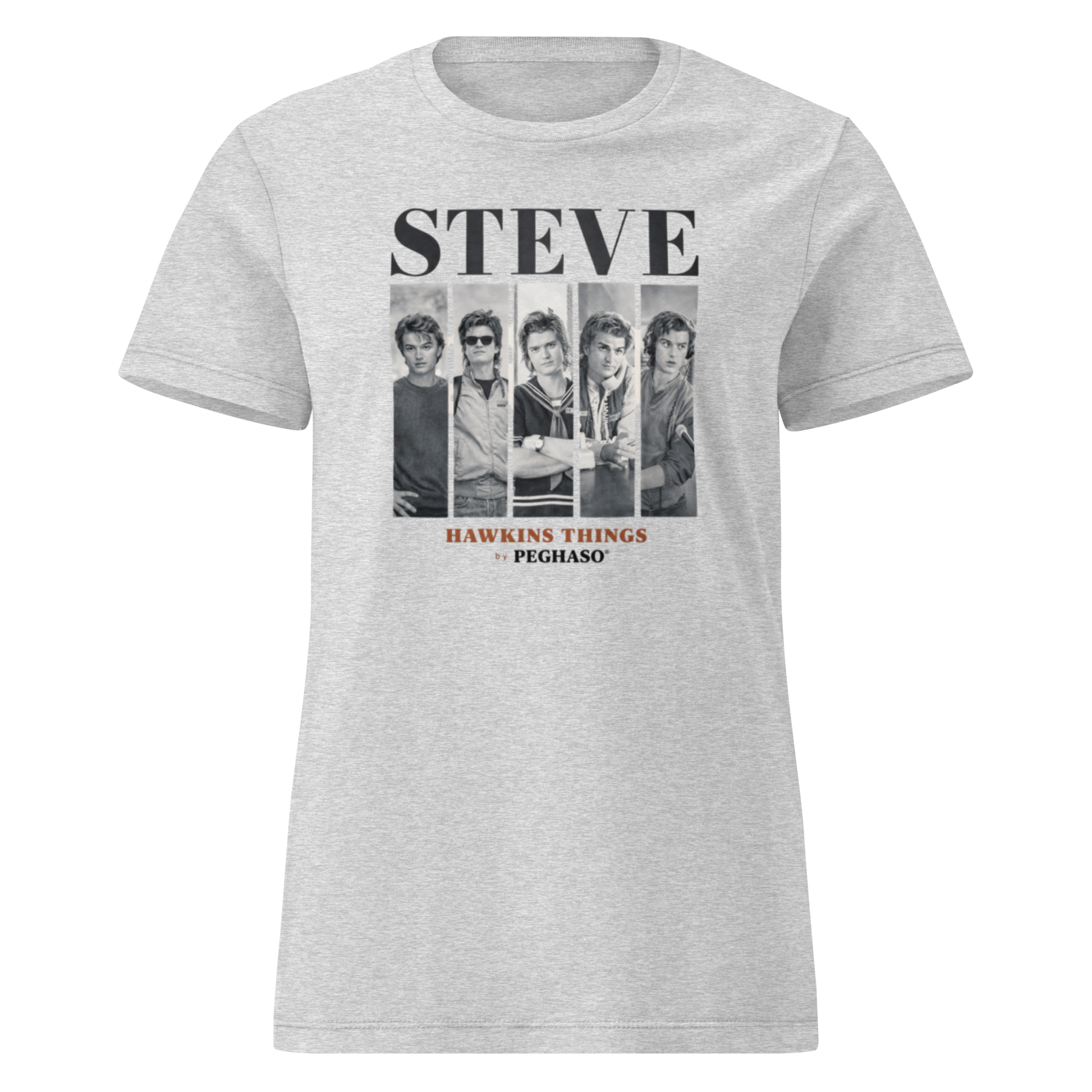 camiseta-gris-steve-harrington-stranger-things-mujer
