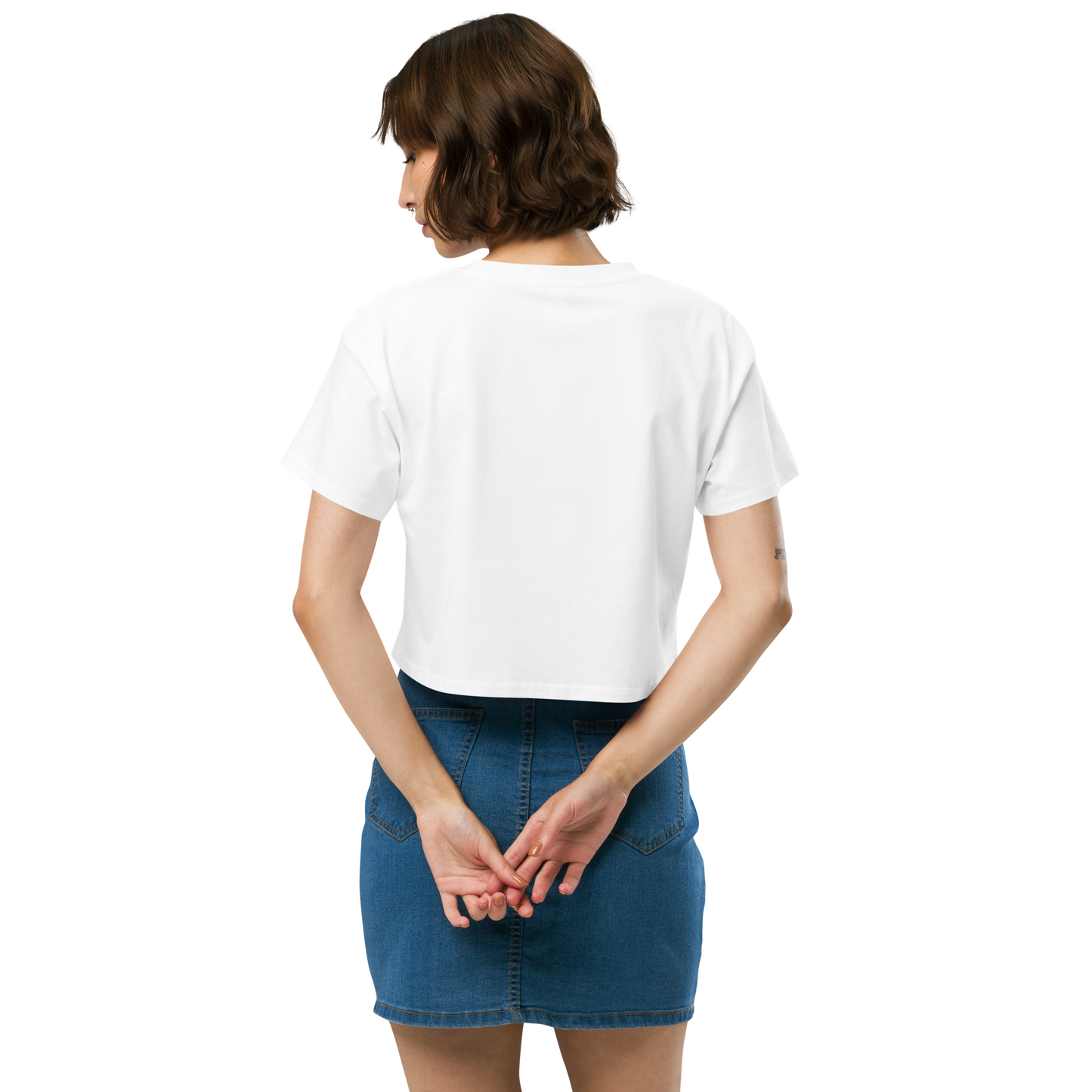 Crop Top Surfero "GIRLS PEGHASO RETRO" – Estilo California 70s