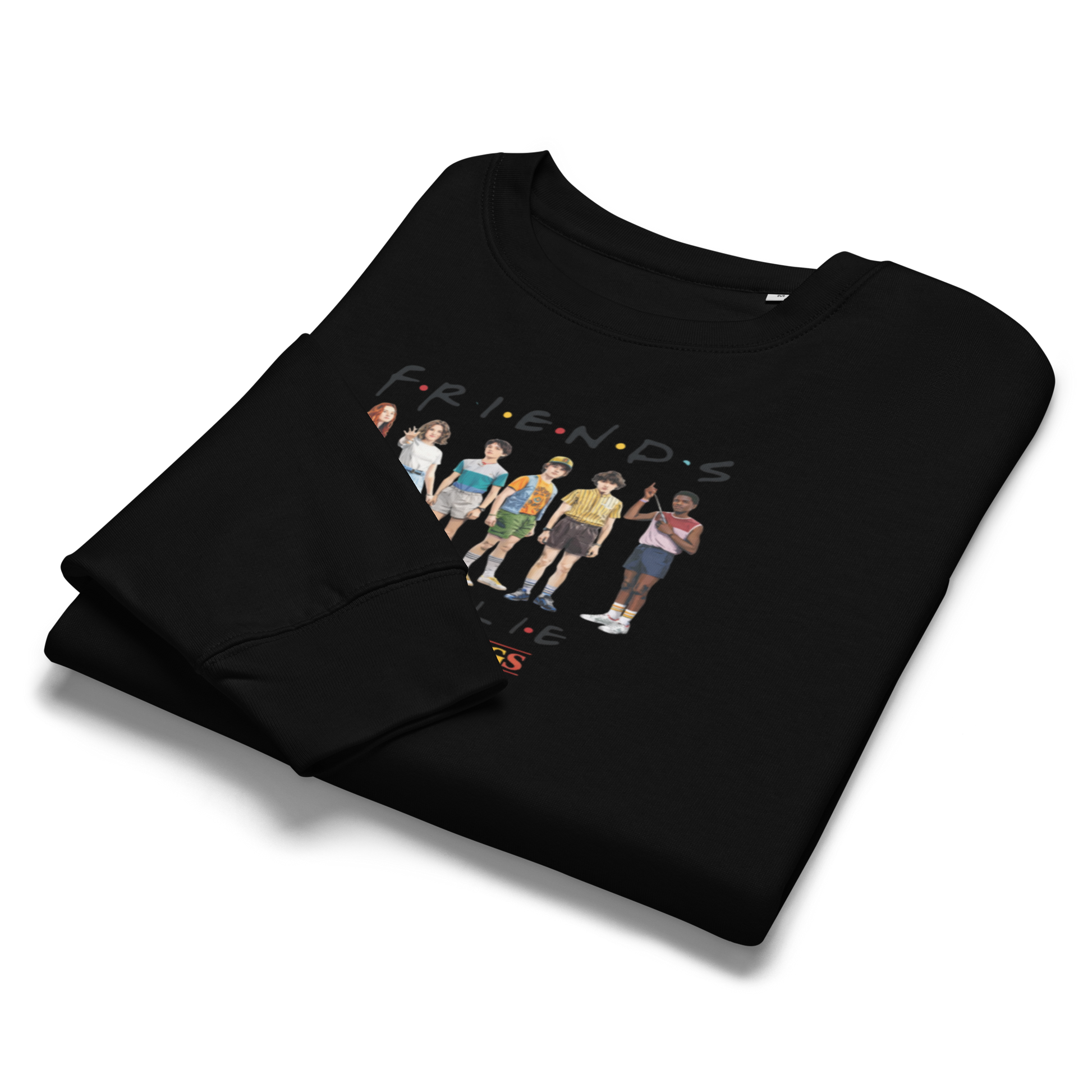 sudadera-negra-mujer-stranger-things-friends-dont-lie-peghaso