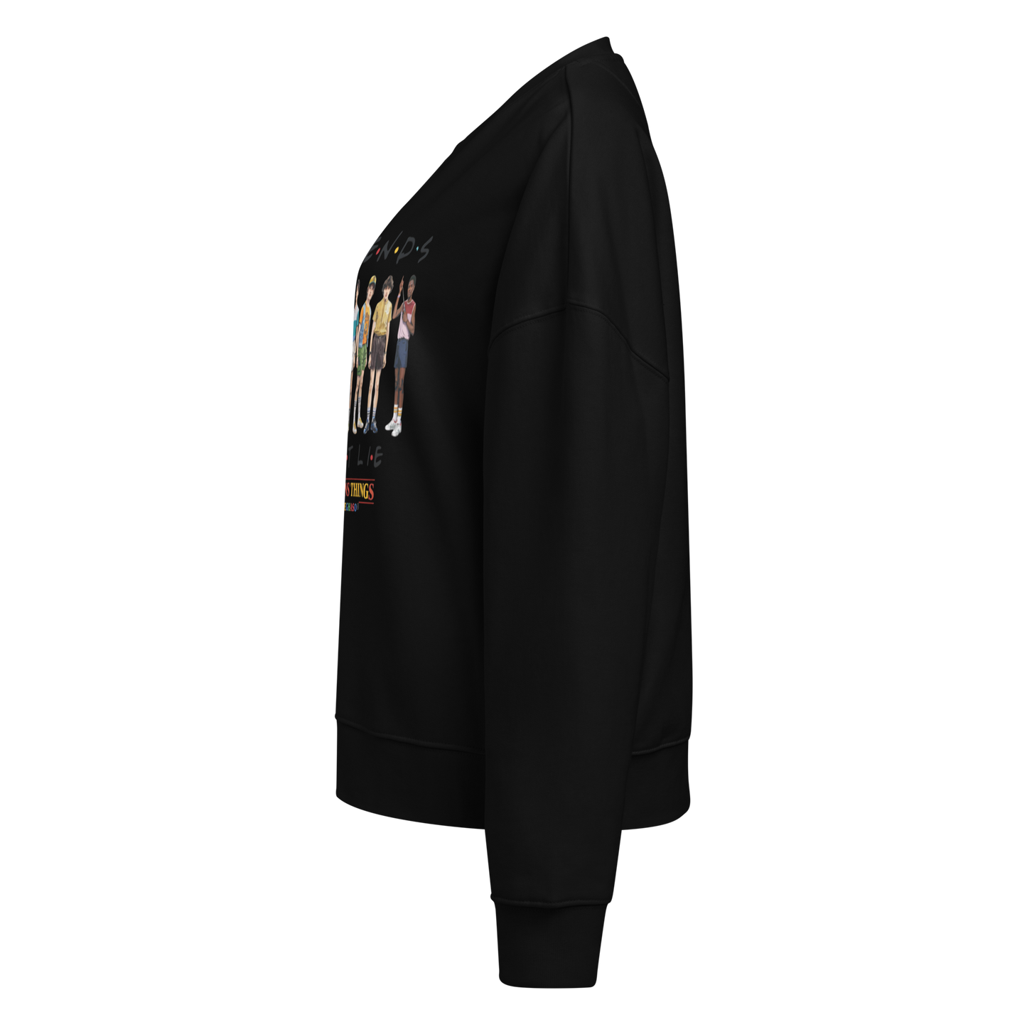 Sudadera mujer "Friends Don't Lie" – Colección Hawkins Things by PEGHASO