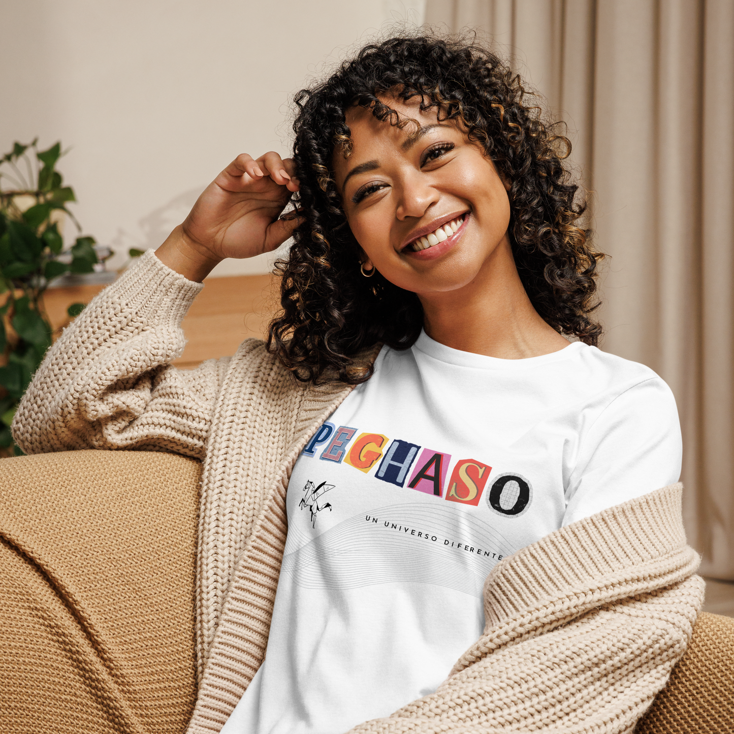 Camiseta PEGHASO DIVERSIA - Unisex | Diseño Exclusivo & Sostenible